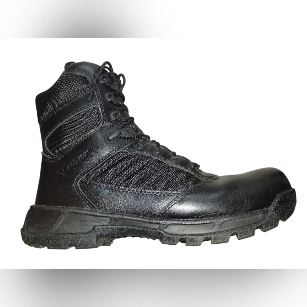 Bates Tactical Sport 2 Tall Side Zip Boots Mens 12 XWide/XL Composite Toe E03184